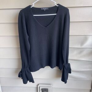 Saks Fifth Avenue Cashmere Sweater Sz M Womens Quite Luxury Old Money Career